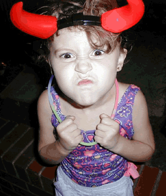 Gimme all your candy... or else!