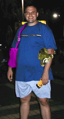 Hon... do I have to carry this??